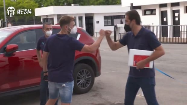 Valencia players get ready for pre-season